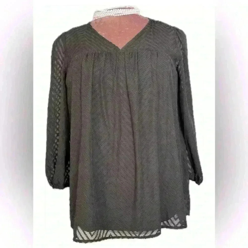 Jodifl Babydoll Black Blouse(32)
